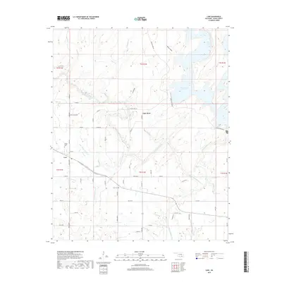 2019 Map of Lane, 2019 Print