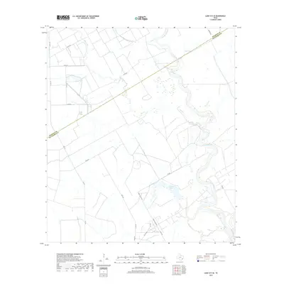 2019 Map of Lane City SE, 2019 Print