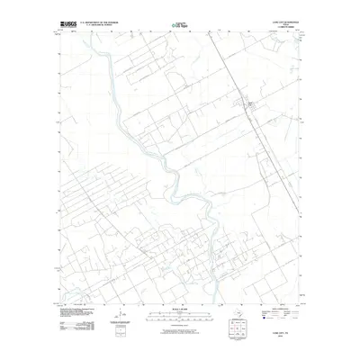 2010 Map of Lane City, 2010 Print