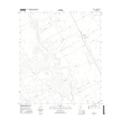 2016 Map of Lane City, 2016 Print