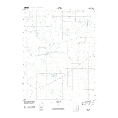 2009 Map of Lane, 2009 Print