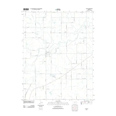 2012 Map of Lane, 2012 Print