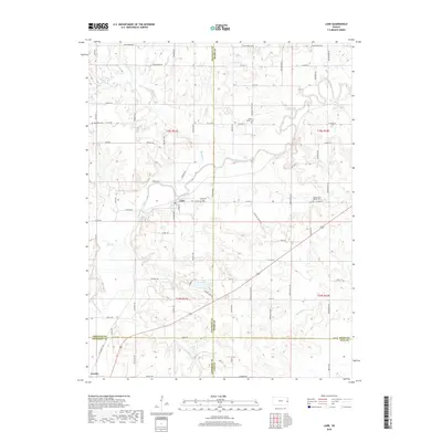2018 Map of Lane, 2018 Print