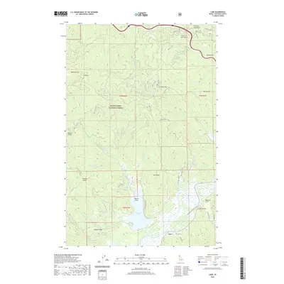 2020 Map of Lane, 2020 Print