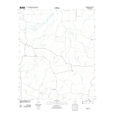 2011 Map of Laneburg, 2011 Print