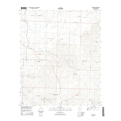 2014 Map of Laneburg, 2014 Print