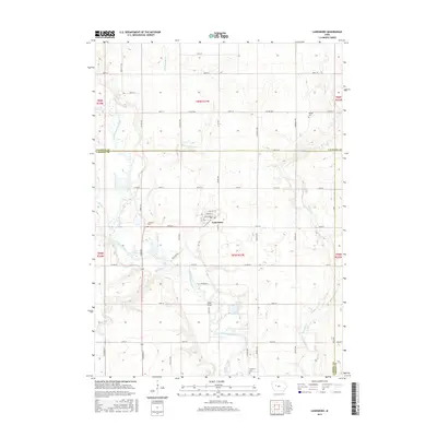 2015 Map of Lanesboro, 2015 Print