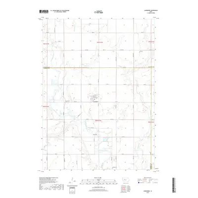 2018 Map of Lanesboro, 2018 Print