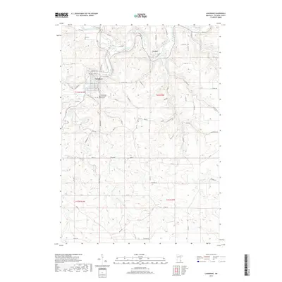 2019 Map of Lanesboro, 2019 Print
