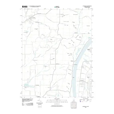 2010 Map of Lanesville, 2010 Print
