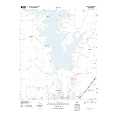 2011 Map of Lanett North, 2011 Print