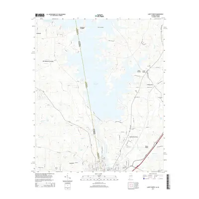 2014 Map of Lanett North, 2014 Print