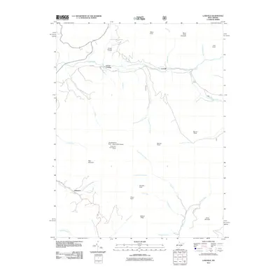 2011 Map of Laneville, 2011 Print