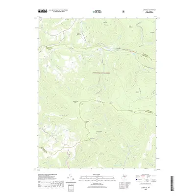 2019 Map of Laneville, 2019 Print