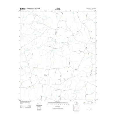 2013 Map of Laneville, 2013 Print