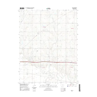 2015 Map of Lang, 2015 Print