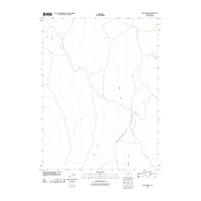 2010 Map of Lang Spring, 2010 Print