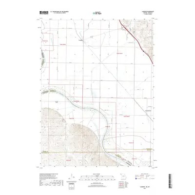 2017 Map of Langdon, 2017 Print