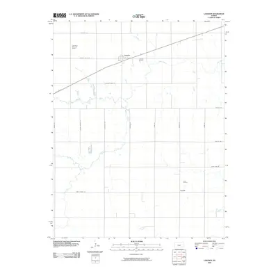 2009 Map of Langdon, 2009 Print