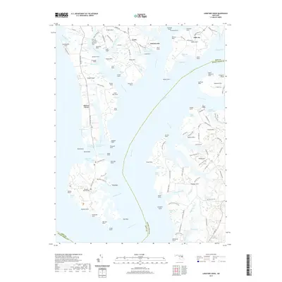 2019 Map of Langford Creek, 2019 Print