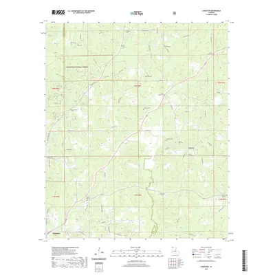 2020 Map of Langston, 2020 Print