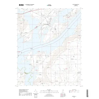 2018 Map of Langston, 2018 Print