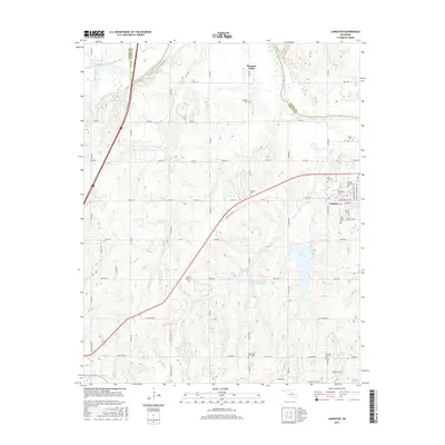 2016 Map of Langston, 2016 Print