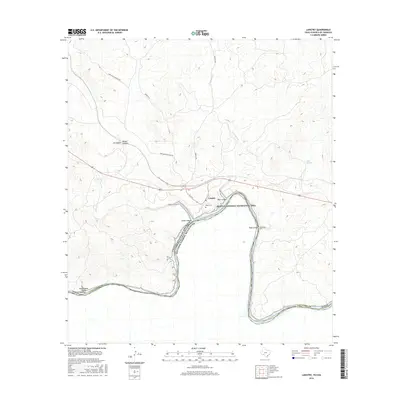 2016 Map of Langtry, 2016 Print