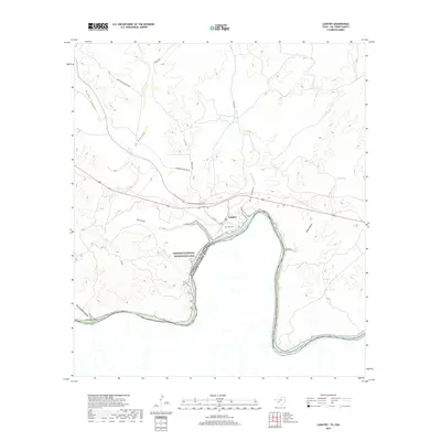 2019 Map of Langtry, 2019 Print