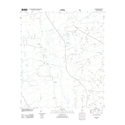 2012 Map of Lanham, 2012 Print