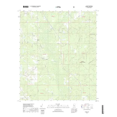 2018 Map of Lanham, 2018 Print