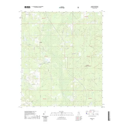 2021 Map of Lanham, 2021 Print