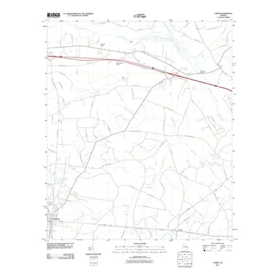 2011 Map of Lanier, 2011 Print