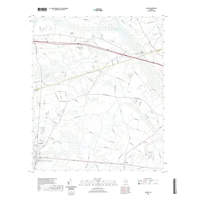 2020 Map of Lanier, 2020 Print