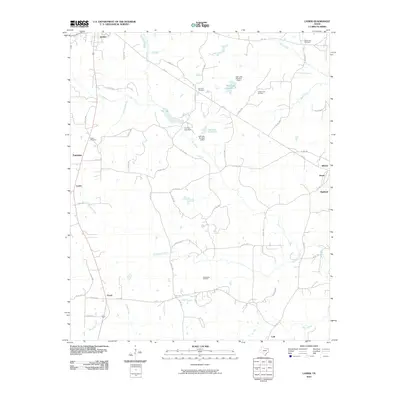 2010 Map of Lanier, 2010 Print