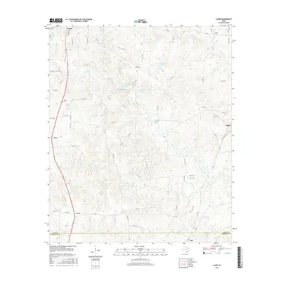 2016 Map of Lanier, 2016 Print