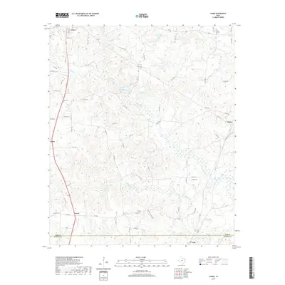 2019 Map of Lanier, 2019 Print