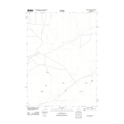 2012 Map of Lankin Dome, 2012 Print