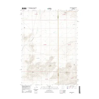 2015 Map of Lankin Dome, 2015 Print