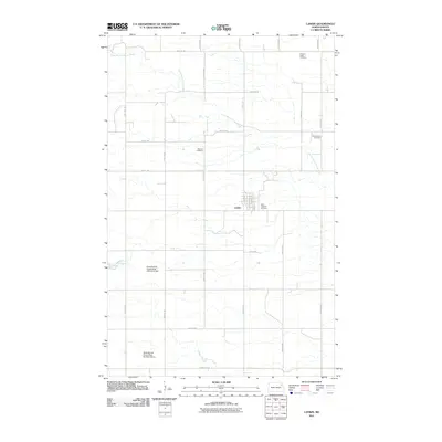 2011 Map of Lankin, 2011 Print