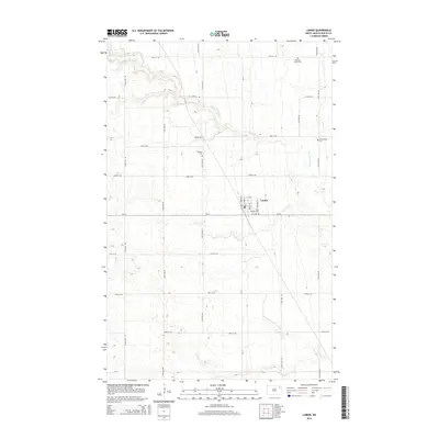 2014 Map of Lankin, 2014 Print