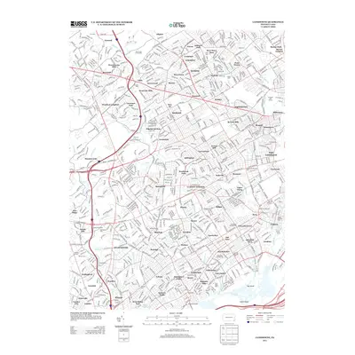 2013 Map of Lansdowne, 2013 Print