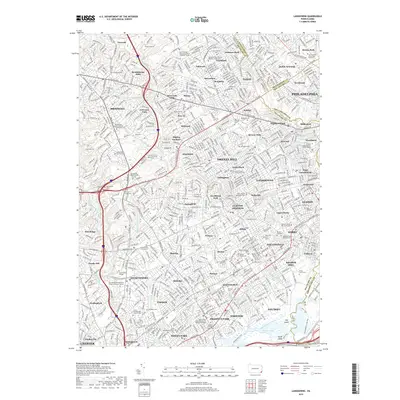 2019 Map of Lansdowne, 2019 Print