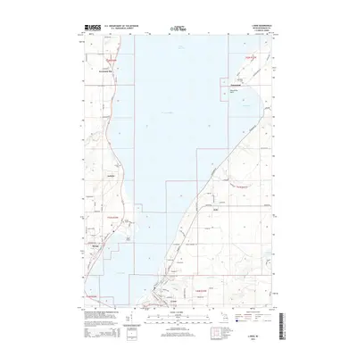 2014 Map of L'Anse, 2014 Print