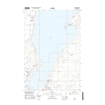 2017 Map of L'Anse, 2017 Print