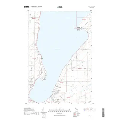 2019 Map of L'Anse, 2019 Print