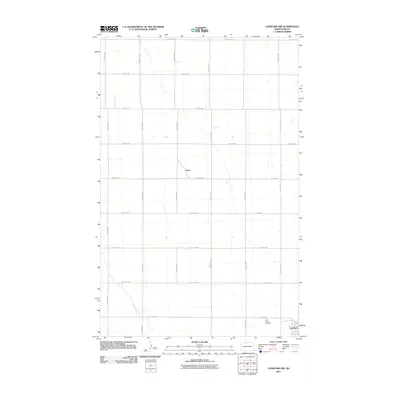 2011 Map of Lansford NW, 2011 Print