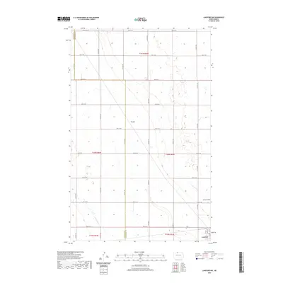 2020 Map of Lansford NW, 2020 Print
