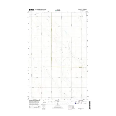2014 Map of Lansford SW, 2014 Print
