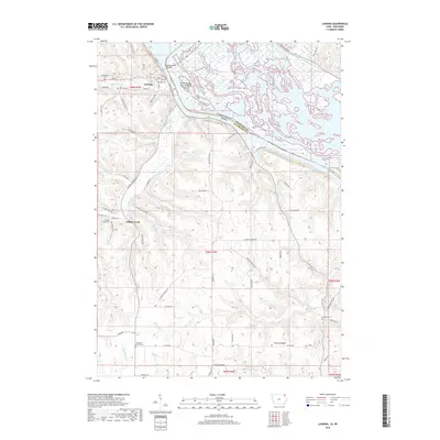 2018 Map of Lansing, 2018 Print